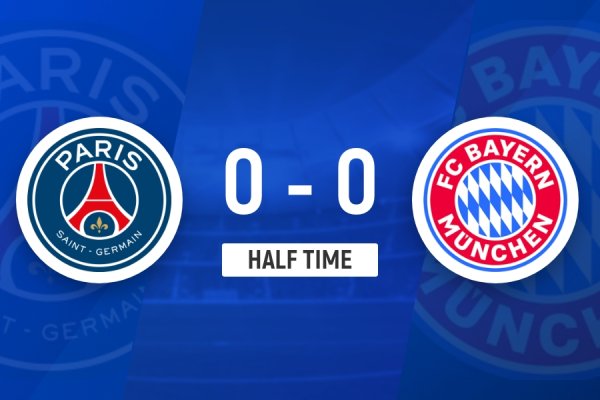 半场-巴黎暂0-0拜仁 穆西亚拉脚踝变形重伤离场于帕得分  越位违例