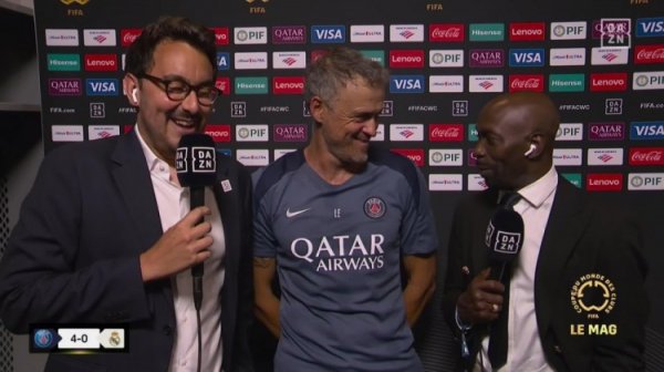 马克莱莱问恩里克如何阻止巴黎，后者调侃：你的孩子也许可以