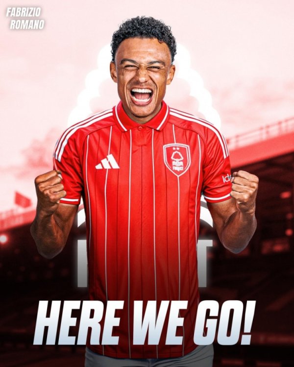 Here We Go!罗马诺:恩多耶即将加盟诺丁汉森林,转会费4000万欧